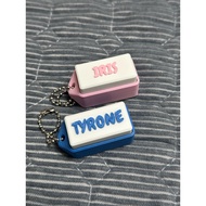 Name Clicker Keychain 3D Printed Fidget Clicker