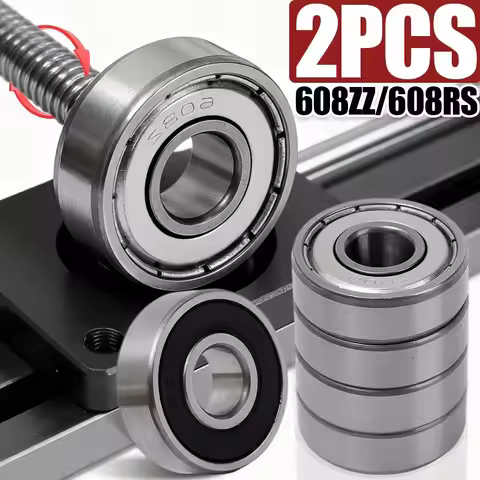 Precision 608 Bearing Deep Groove Ball Bearings 608ZZ 6082RS Metal Accessories for E-Bike Scooter Mo