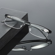 Blue Reading Reading Reading Glasses Business Metal Reading Glasses Glasses 55--Jiangjiang's Shop