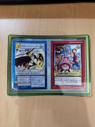 數碼暴龍卡 Ta-7 紅蓮騎士獸 特典卡（未開封連海賊王卡）