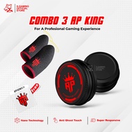 [ Bundling 3] AP King Andra ST Carbon Responsive Anti-Sweat Finger Touch Premium Thumb Gaming Cover
