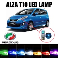 1PC LED Perodua Alza T10/W5W Bulb Small Headlight Alza lamp LED  Dome Light Car Boot Mentol Lampu De