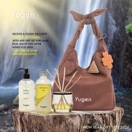 Yugen “Carry The New” Gift Set : Reed Diffuser 200 ml + Hand and Body Cleansing Gel
