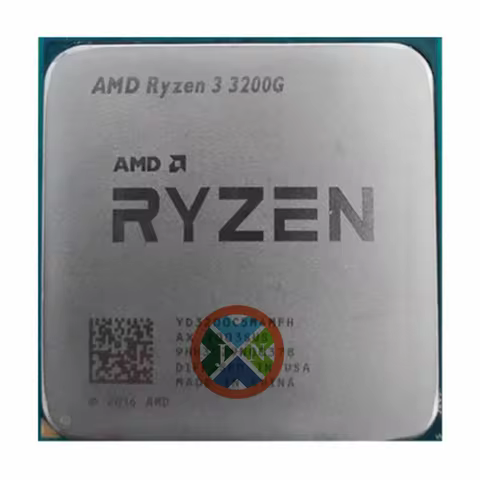 AMD Ryzen 3 3200G R3 3200G 3.6 GHz Quad-Core Quad-Thread 65W CPU Processor L3=4M YD3200C5M4MFH Socke