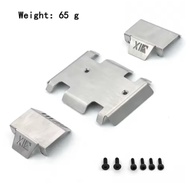 Stainless Steel Chassis Armor Axle Protector Skid Plate For RGT EX86190 EX 86190 LC76 1/10 RC Crawle