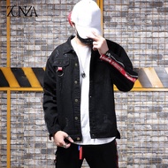 ZONZA jaket lelaki jaket laki laki dewasa terbaru  Denim Jacket for Men Style 2022 Korean Fashion Casual Denim Coat Jackets AG1641