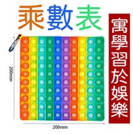 其他品牌 - 乘數表Pop it Bubble玩具感統兒童訓練ADD ADHD AUTISM活動教學用品 fidget 復康用品