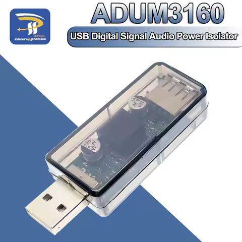 1500V ADUM3160 Digital Signal Audio Power Isolator USB to USB 2.0 Audio Signal Isolator 12Mbps 1.5Mb