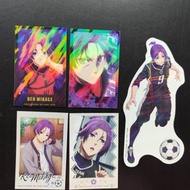 BANDAI - 一番賞 藍色監獄 拿起武器的毀滅者 K賞 貼紙 週邊文具 NO.6 御影玲王[平行進口]