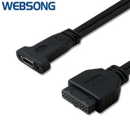 FREE SHIPPING - Type C 3.1 F to USB 3.0 Front Panel HeaderWebsong Cable