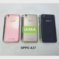 Casing Housing Kesing FULLSET HP OPPO A37 / A37f BackDoor Tutup Belakang + Frame LCD + Tombol