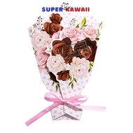 SK 372 - 3D flower bouquet greeting card 3D flower bouquet greetings card unique 3D pop up flower sh
