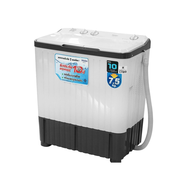 Haier เครื่องซักผ้า 2 ถัง 7.5 Kg รุ่น HWM-TE75 T75OXS TE75