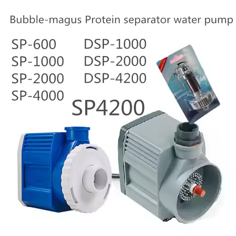 Bubble-magus SP600 SP 600 Needle brush water pump for protein skimmer. Nitrogenerator pump Protein s