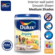 (5L) Dulux Inspire Interior Smooth Interior Wall Paint - Medium Shades