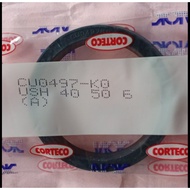 Hydraulic seal USH 40 50 6 ORIGINAL NOK Brand USH 40x50x6 heavy equipment boom seal