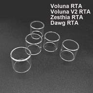 ⋚5PCS Straight Flat Glass Tank For asMODus Dawg RTA Voluna V2 Zesthia RTA Replacement Mini Glas8&#g