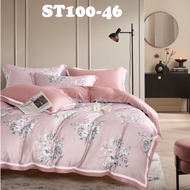SPREI BEDCOVER SUTRA 100s MOTIF BUNGA SHABBY CUSTOM SIZE - SPREI DUVET COVER QUILT COVER SUTRA ORIGI