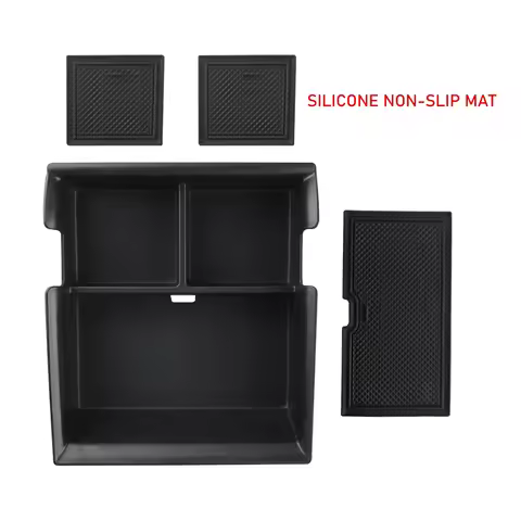 ABS Car Center Console Armrest Box Storage Tray Holder for BYD Atto3 Atto 3 2022 2023 Yuan Plus Orga