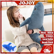 JOJOY Ikea BLAHAJ Big Shark 80cm 100cm 140cm Soft Toy Shark Bolster Hugging Birthday Gift Bantal pel