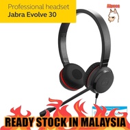 Jabra Evolve 30 II USB Noise Cancelling Headphones Mute Button Telephone Headset