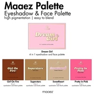 MAAEZ 2IN1 EYESHADOW & BLUSH PALETTE
