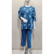 RANDOM MOTIF CP TESSA CARGO SET 7 SLEEVES/8 l NIGHTWEAR l