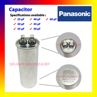 Panasonic Capacitor for Air Conditioner @ Compressor Capacitor @ Running Capacitor Aircond @ Outdoor Capacitor CBB65