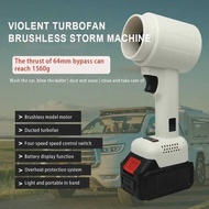 Upgraded X64 Industrial-Grade Electric Air Blower, Handheld Hair Dryer, Compatible with Makita Batte