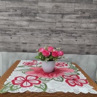 Table Runner Taplak Meja Oval Sofa Ruang Tamu