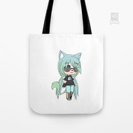 Gacha Life series Chloe the Tomboy Canvas Tote Bag