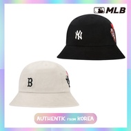 MLB KOREA Megabear dome hat NY BLACK BEIGE 2color