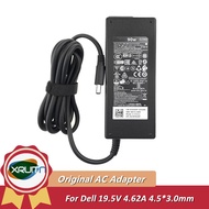 Original Dell Laptop Power Supply 19.5V 4.62A 4.5*3.0mm AC Adapter Charger RT74M CN-0RT74M 0RT74M  L