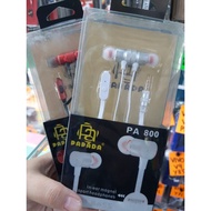 Handsfree / Earphone Papada PA800 Magnet / Metal Bass