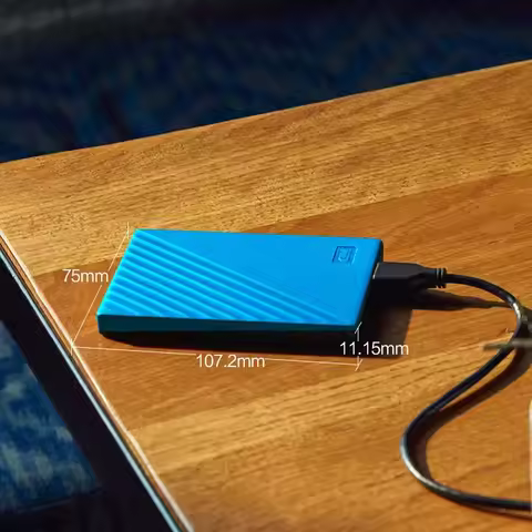 2026 Western Digital WD 500GB 1TB 2TB My Passport Portable External Hard Drive USB 3.0 High Speed HD