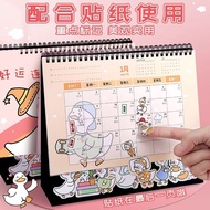 💥Hot sale💥Desk Calendar2023Year Cute Calendar Simple Calendar Desktop Decoration Office Calendar Weekly Calendar Good-lo