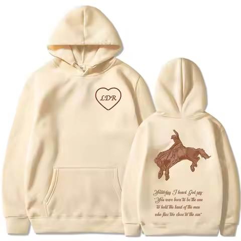 Lana Del Rey 2025 Album Tour Merch Hoodies Men's Women Clothing Long Sleeves Hooded Sweatshirts Hara