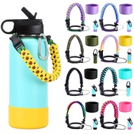 Aquaflask Accessories Rope Hydroflask Boot Tumbler Silicone Boot 9/7.5cm Paracord Bottle Protective Accessories