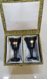 (視下) 葡萄美酒夜光杯 100%new 通透 玉石 夜光杯 兩隻 (不散買) (see settlement location frist)