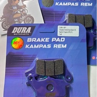 Dura 6071 discpad new blade 125 supra fi supra GTR fr discpad front new bble supra fi by daytona