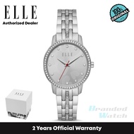 [Official Warranty] Elle ELL21027 Women's Lena Three-Hand Stainless Steel Watch