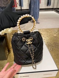 🆕 Chanel Pearl handle bucket bag 水桶袋