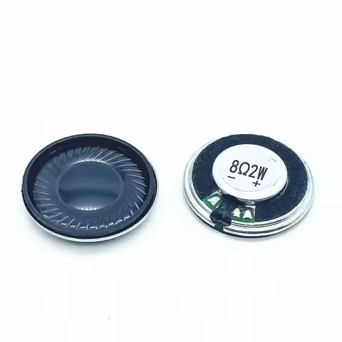 Original 1pc Ultra - thin 8 Ohm 2W Mini Speaker: 28MM Dia, 5MM Thickness