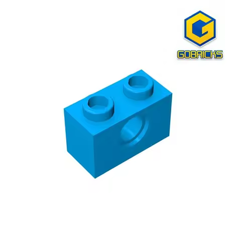 Gobricks GDS-623 TECHNICIAL BRICK 1X2 4.9 compatible with lego 3700 children's DIY Educational Build