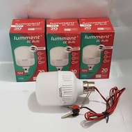 Lumment DC Led Light 20 Watt 12V Battery