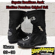 Original children's roadrace shoes Nr2 Black - racing shoes for children full protector - premium qu