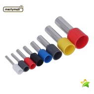 MERLYMALL 1200 Pcs Cold Pressed Terminals, 0.5mm-10mm Copper and PVC Wire Ferrule Terminal Kit, 22 A