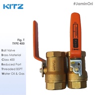 Stop Valve Ball Valve 1" KITZ 400 WOG Brass Stop Valve/