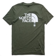 THE NORTH FACE 墨綠 基本款 Basic Tee 版型偏大 男