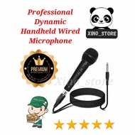 Professional Dynamic Microphone Wired Microphone Karaoke Mic for Singing, Handheld Microphone with 10ft Cable